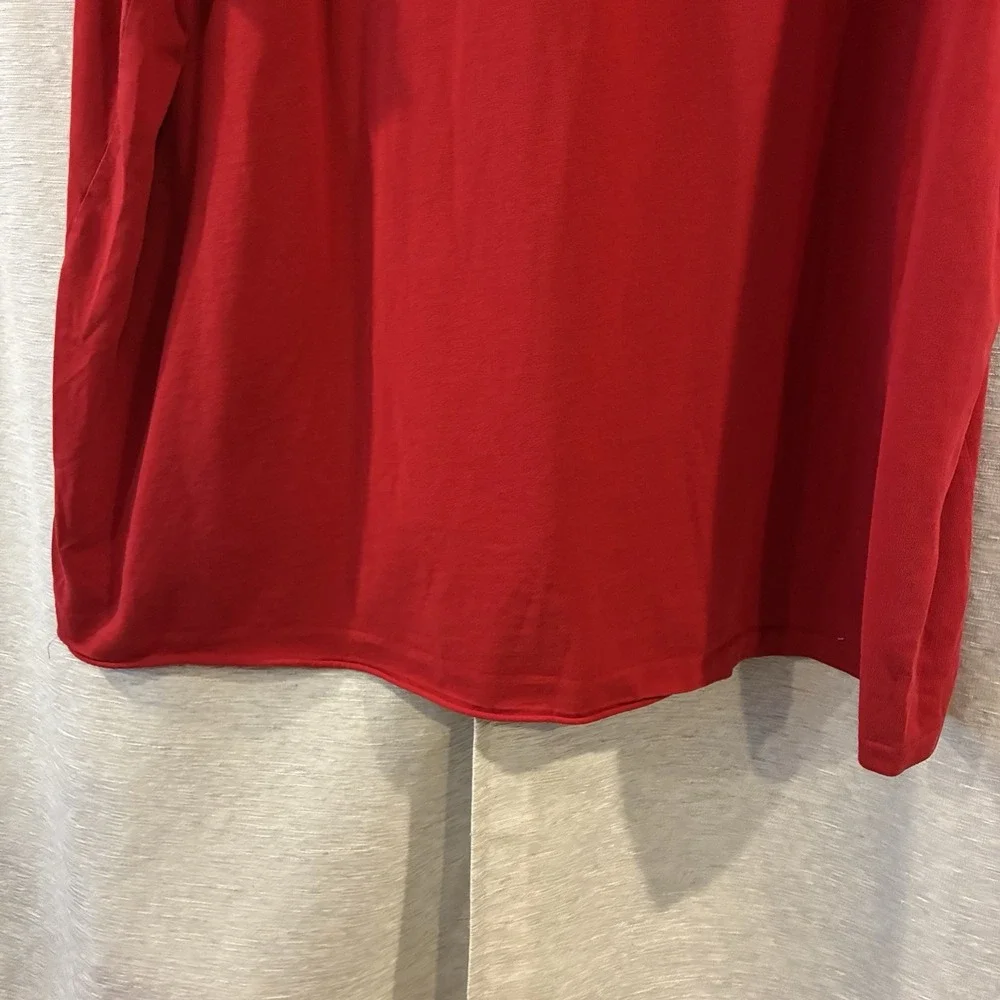 Ralph Lauren Polo Script USA Flag Americana T-Shirt Red Sz‎ 3XB Read Description